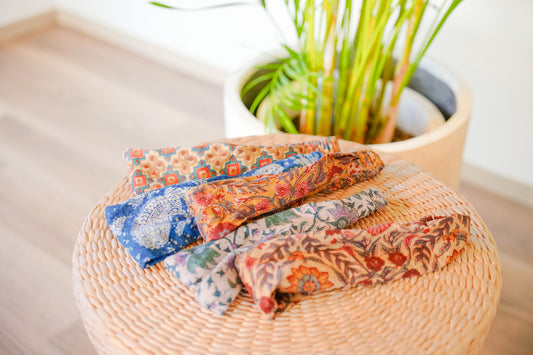 ブロックプリントヘアバンド