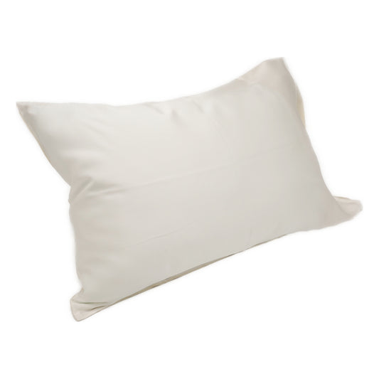 ハーブ染め枕カバー　（片面シルク）　