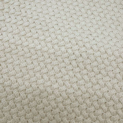 オーガニックピュアコットン 　ベビーニットブランケット  (100 x 80 cm)